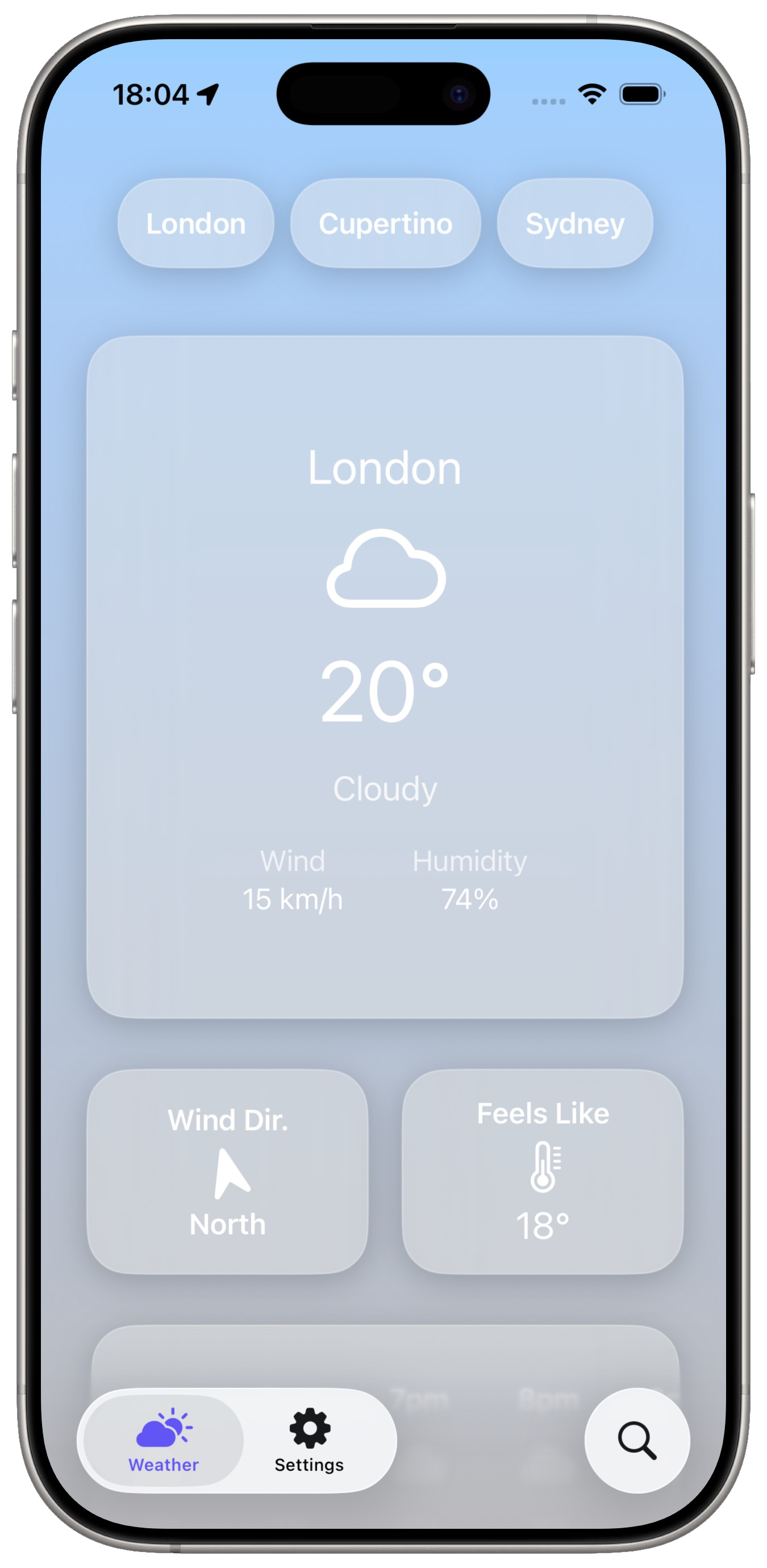 Cumulus Detailed Forecast